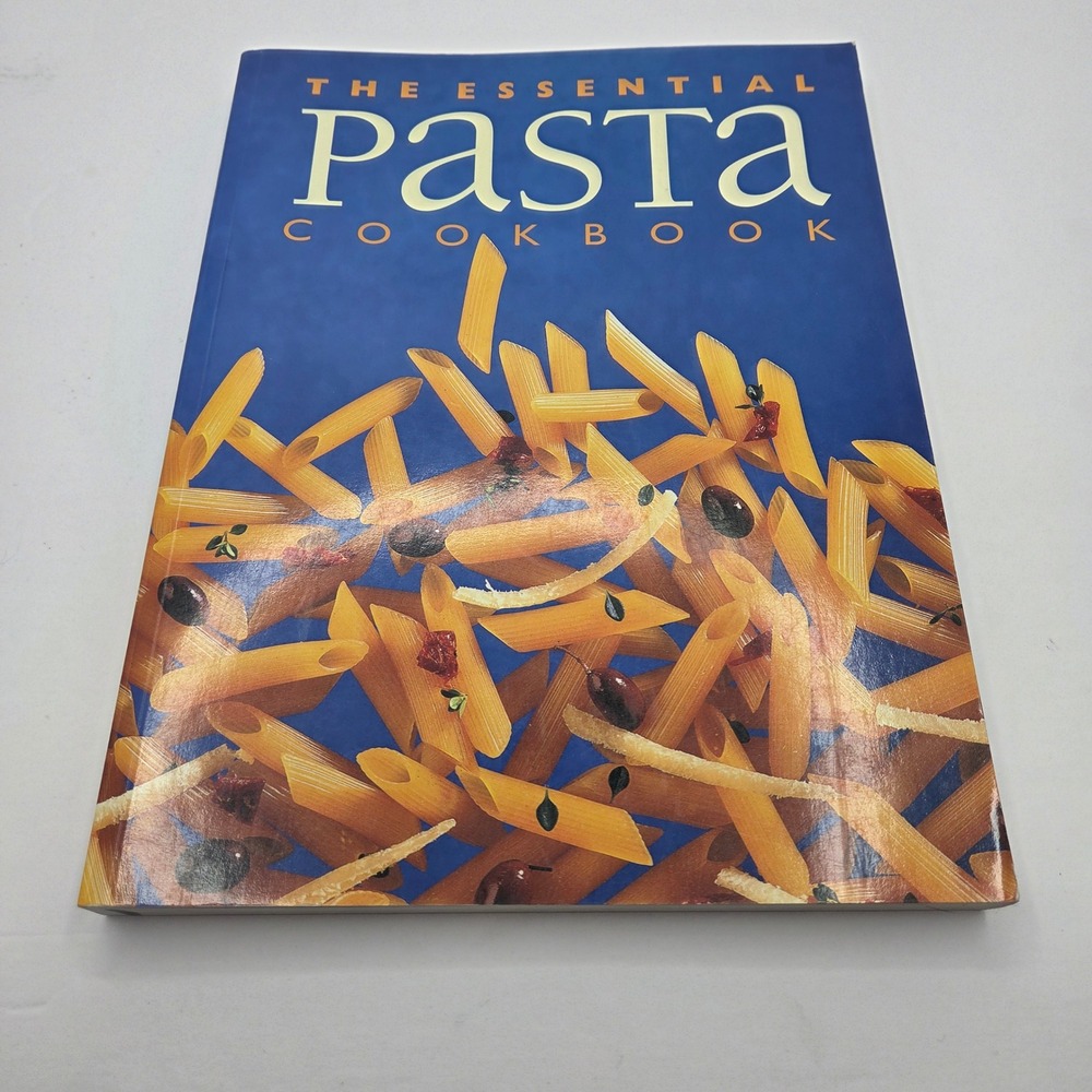 Whitecap Books The Essential Pasta Cookbook Softcover Italian Recipes Blue 1998